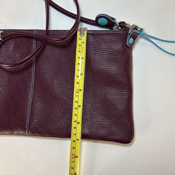 Gabs Bag Beyonce M Crossbody Bag Red Maroon Leather Purse - Picture 7 of 11